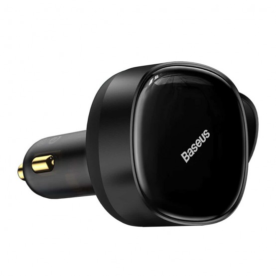 Alimentator Baseus Car Charger Enjoyment  - Fast Charging, 33W, with Cable 2x Type-C, 75cm - Black C00035500111-00