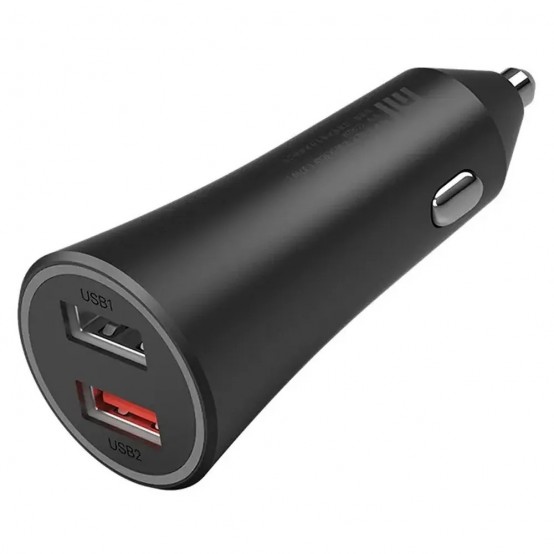 Alimentator  Original Car Charger  - 2x USB 37W, Fast Charging USB2, Quick Charge USB1 - Black (Blister Packing) CC06ZM