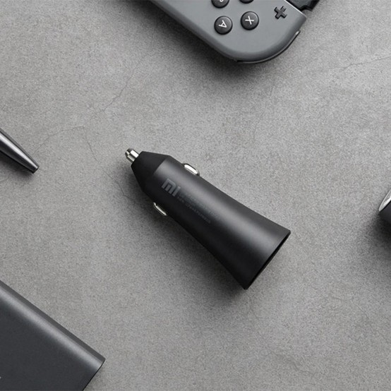 Alimentator  Original Car Charger  - 2x USB 37W, Fast Charging USB2, Quick Charge USB1 - Black (Blister Packing) CC06ZM