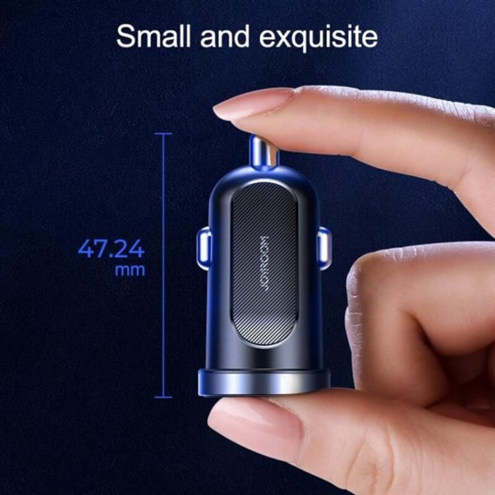Alimentator JoyRoom Car Charger  - Dual USB, Fast Charging, QC3.0, 30W - Black C-A09