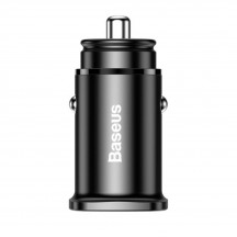 Alimentator Baseus Car Charger Square  - USB Type-C, Quick Charge, 5A - Black CCALL-AS01