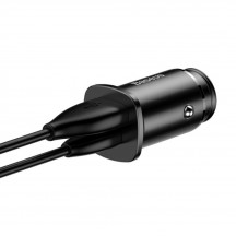 Alimentator Baseus Car Charger Square  - USB Type-C, Quick Charge, 5A - Black CCALL-AS01
