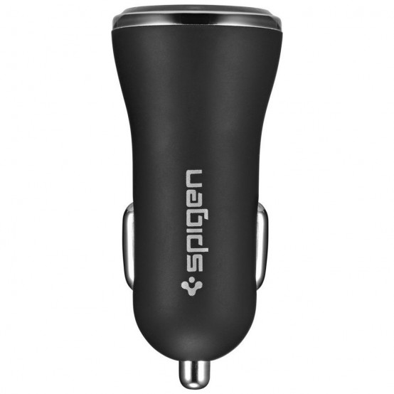 Alimentator  Car Charger  - 2xUSB-A, QC 3.0, 2.4A - Black F27QC