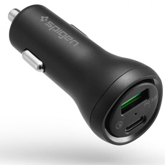 Alimentator  Car Charger SteadiBoost  - USB, Type-C, Universal Compatibility, 27W - Black F31QC