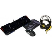Tastatura iBOX AURORA GAMING SET-1 IZGSET1