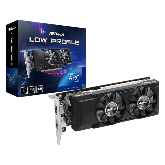 Placa video ASRock Intel Arc A380 Low Profile 6GB A380 LP 6G