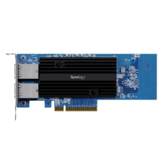 Placa de retea Synology Dual-port 10GbE 10GBASE-T add-in card for Synology systems E10G30-T2