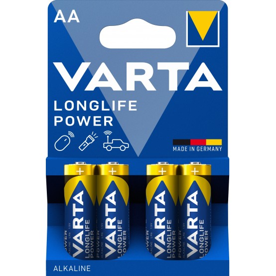 Baterie Varta Longlife Power AA LR06 Blister 4 buc 04906 121 414