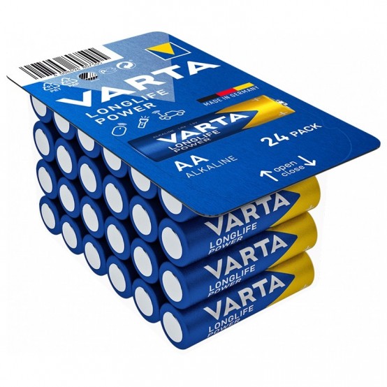 Baterie Varta Longlife Power AA LR06 Blister 24 buc 04906 301 124
