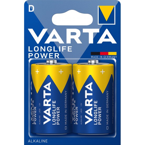 Baterie Varta Longlife Power LR20 Blister 2 buc 04920 121 412