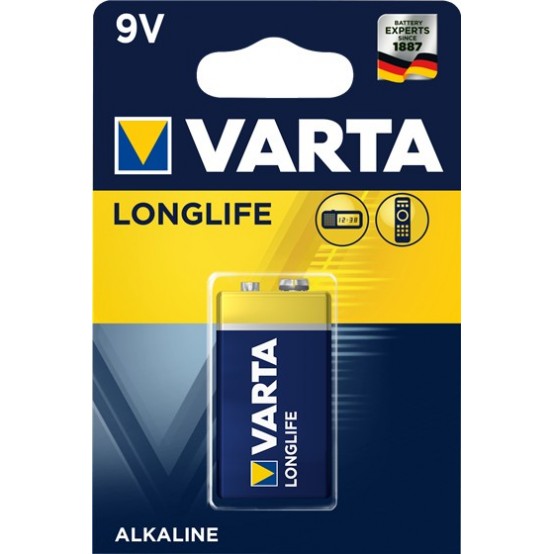 Baterie Varta Longlife 9V Blister 04122 101 411