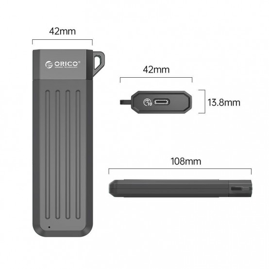 Rack Orico  MM2C3-G2-GY