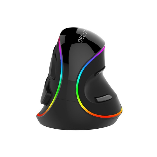 Mouse Delux  M618PLUS-RGB-BK