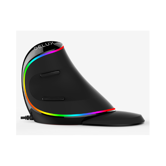 Mouse Delux  M618PLUS-RGB-BK