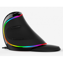 Mouse Delux  M618PLUS-RGB-BK