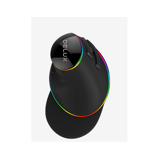 Mouse Delux  M618PLUS-RGB-BK