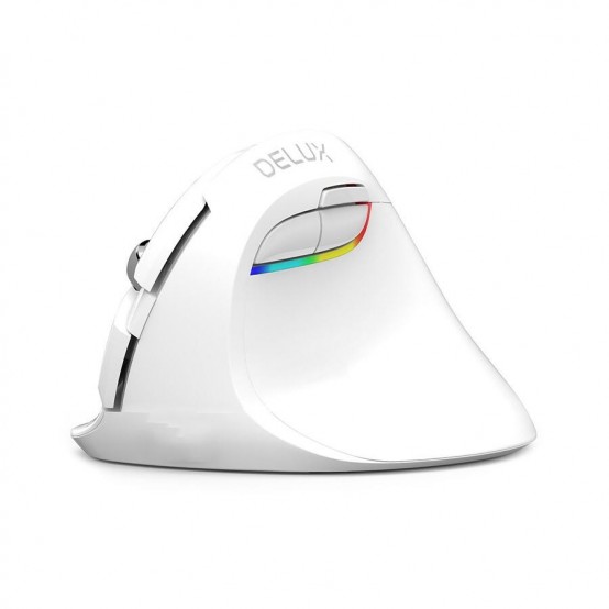 Mouse Delux  M618ZD-WH