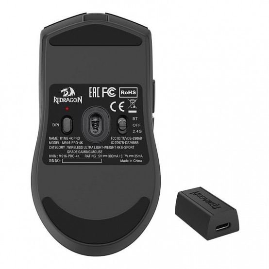 Mouse Redragon K1ng 4K Pro M916-PRO-4K