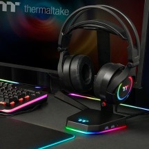 Suport Thermaltake E1 RGB Gaming Headset Stand GEA-TTP-THSBLK-06