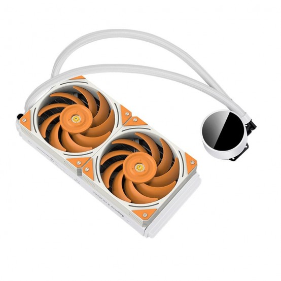 Cooler Segotep Beiced II 240 Meow Orange Orange aRGB BEICED-II-240-ARGB-MEOW-OR