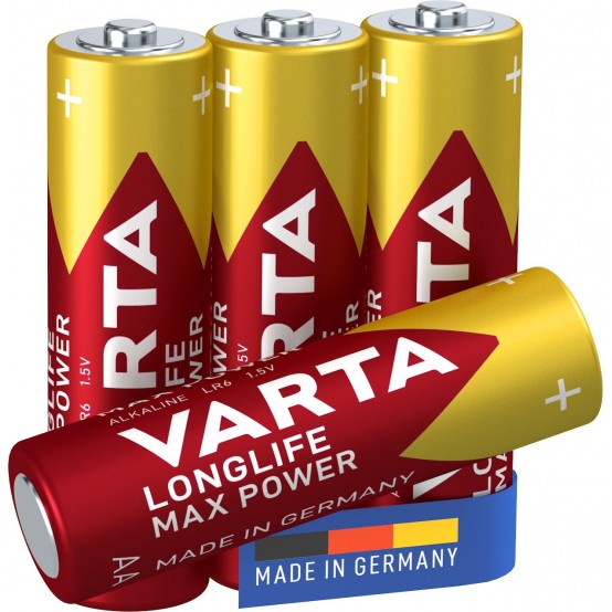 Baterie Varta Longlife Max Power AA LR06 Blister 4 buc 04706 101 404