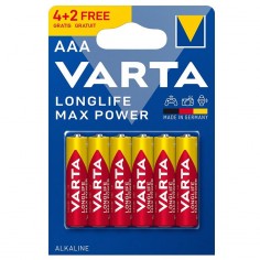 Baterie Varta Longlife Max Power AAA LR03 Blister 4+2 buc 04703 101 436