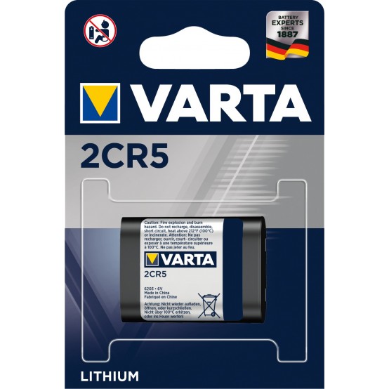 Baterie Varta 2CR5 06203 301 401