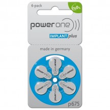 Baterie Varta Power One Implant P675 Blister 6 buc BAT0278