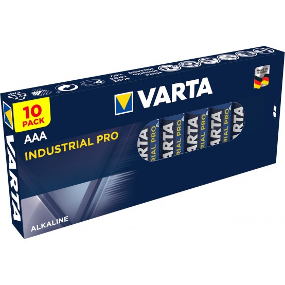 Baterie Varta Industrial Pro LR03 AAA 10 buc 04003 211 111