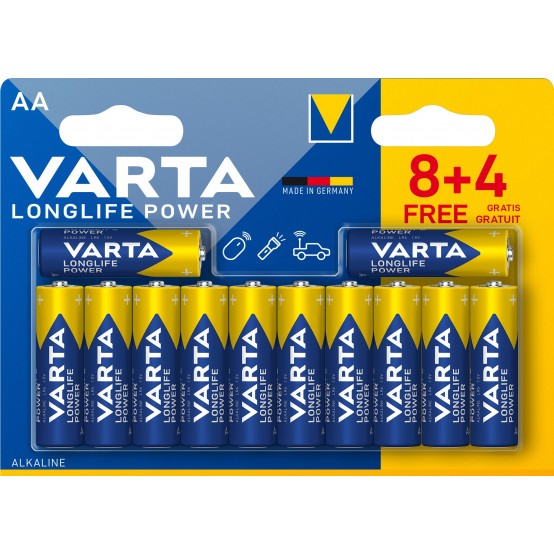 Baterie  High Energ AA LR06 Blister 8+4 buc 04906 121 472