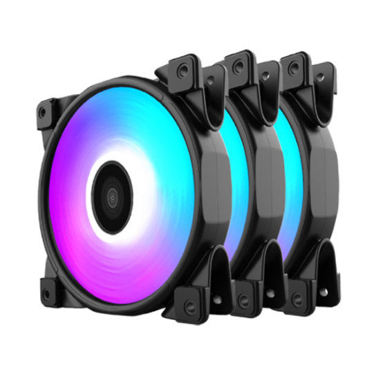 Ventilator PCCooler  HALO 3-in-1 RGB KIT