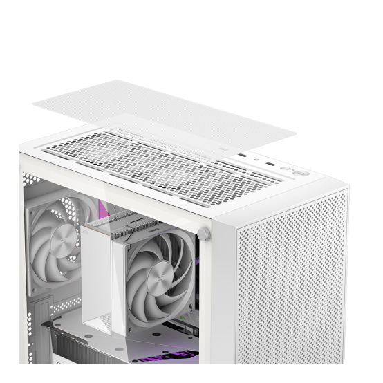 Carcasa PCCooler  C3B310-WHP0-GL