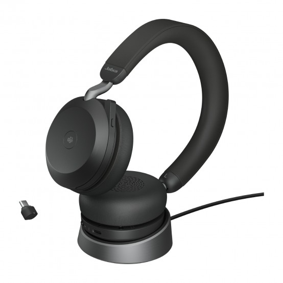 Casca Jabra Evolve2 75 Headset on-ear BT 27599-999-889