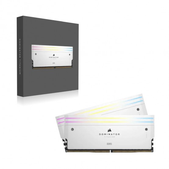 Memorie Corsair Dominator Titanium RGB CMP32GX5M2X6600C32W