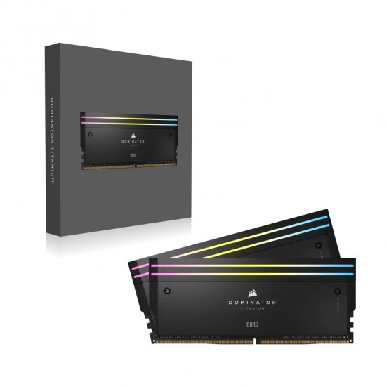 Memorie Corsair Dominator Titanium RGB CMP64GX5M2B6400C32