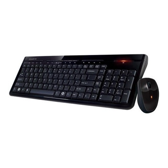 Tastatura GigaByte 2.4GHz Wireless Multimedia Keyboard Mouse Set GK-KM7580