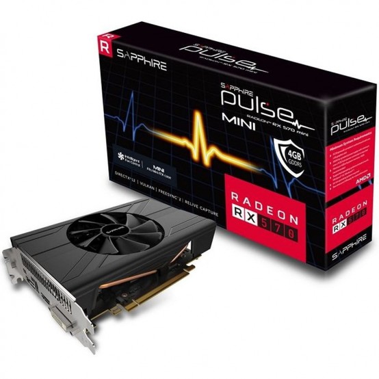 Placa video Sapphire PULSE Radeon RX 570 4GD5 11266-34-20G