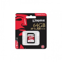 Card memorie Kingston Canvas React SDR/64GB