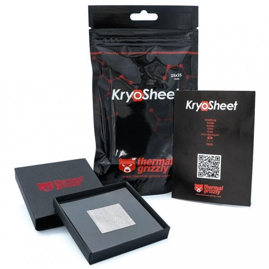Pasta termoconductoare Thermal Grizzly KryoSheet TG-KS-25-25