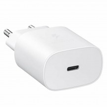 Alimentator Samsung Wall Charger - Type-C, Fast Charging, 25W, 3A - White (Bulk Packing) EP-TA800EWE