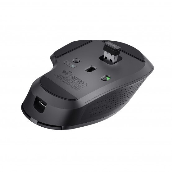 Mouse Trust Ozaa+ Multi-Device Wireless Mouse - Black 24820