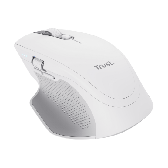 Mouse Trust Ozaa+ Multi-Device Wireless Mouse - White 24935
