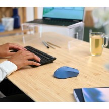 Mouse Trust Mydo Silent optical mouse - Blue 25041