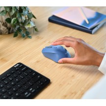 Mouse Trust Mydo Silent optical mouse - Blue 25041