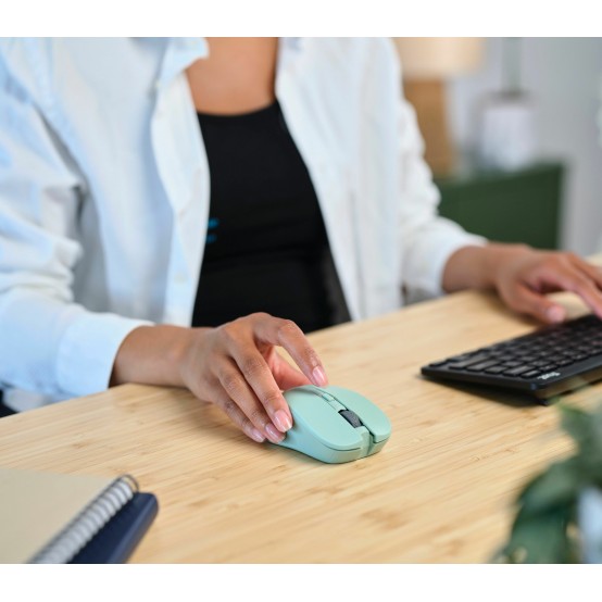 Mouse Trust Mydo Silent optical mouse - Green 25042
