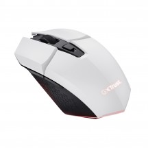 Mouse Trust GXT 110W Felox Wireless Gaming Mouse - white 25069