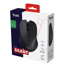 Mouse Trust Mydo Silent optical mouse - Black 25084