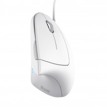 Mouse Trust Verto Ergonomic Mouse - White 25133