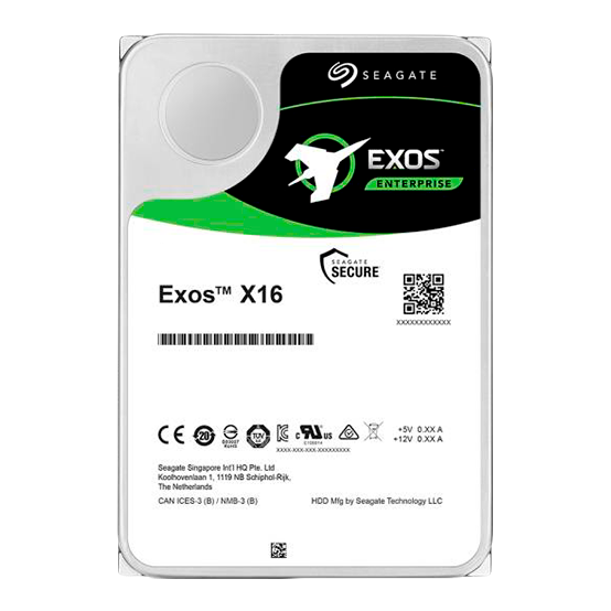 Hard disk Seagate Exos X16 ST16000NM003G ST16000NM003G