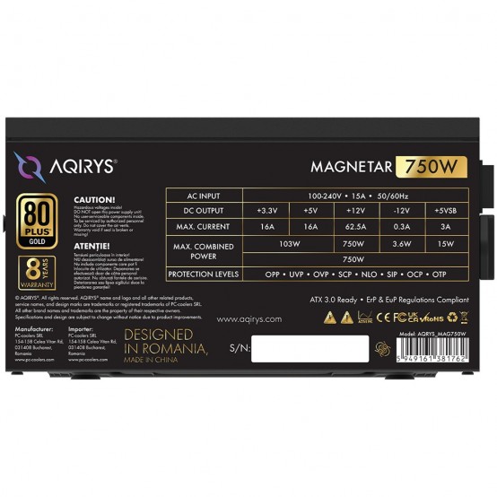 Sursa Aqirys Magnetar 750W AQRYS_MAG750W